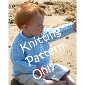 New Chris de Longpre Little Jersey Child Sweater Knitting at KNoon Pattern